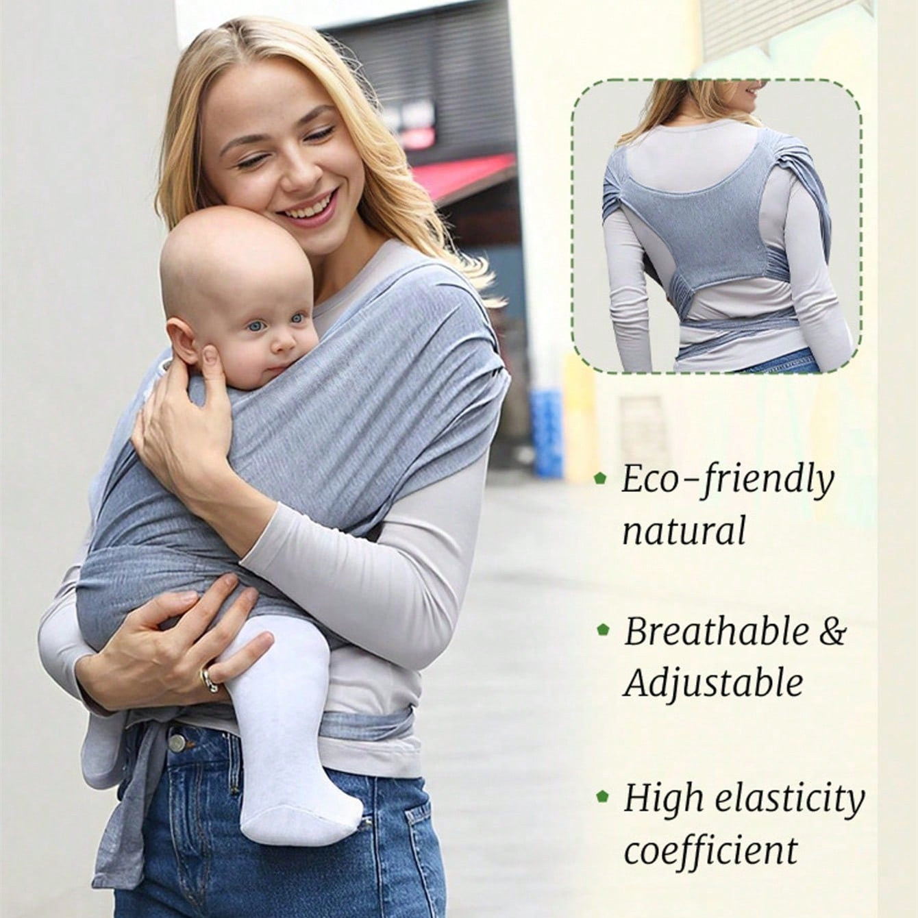 Ergonomic Baby Carrier - Sac à dos ergonomique pour bébé,
