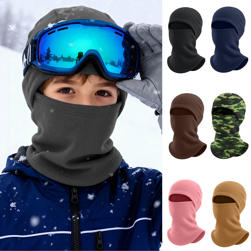Baby Products For Face - Chapeau d'hiver pour enfants, capuche chaude,