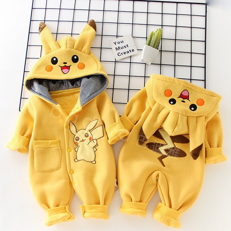 Baby Products Website - Pyjama Bébé Cartoon Pokémon Nouveau-né Mignon