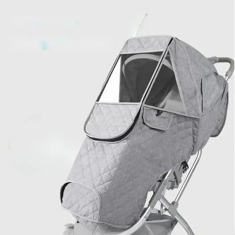 Stroller Rain Cover - Juste de pluie épaisse pour poussette