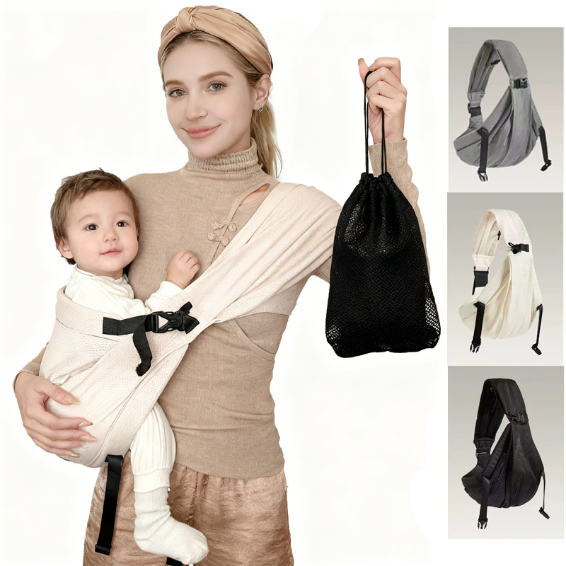 Ergonomic Baby Carrier - Porte-bébé Portable et rangement, taille avant,