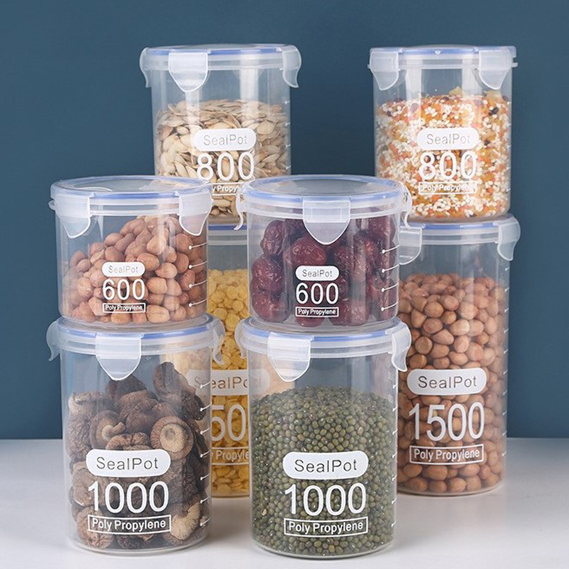 Baby Food Storage Jar - Bocaux scellés avec échelle, bac à