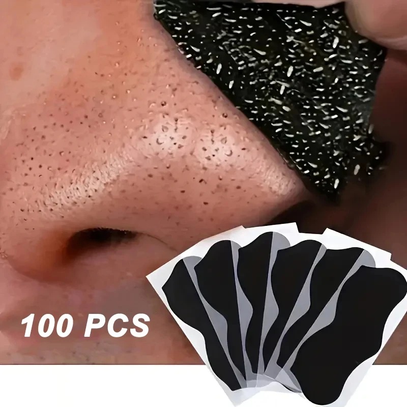 Nasal Aspirator - 10/50/100 pièces Masque anti-points noirs unisexe,