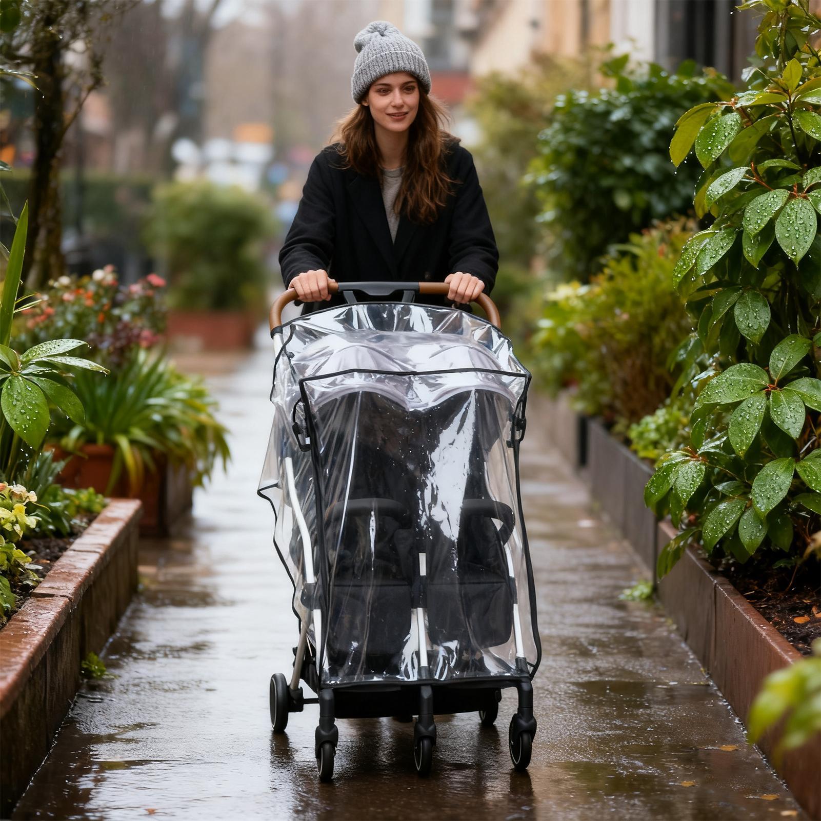Housse de pluie pour poussette - Stroller Rain Cover avis et prix