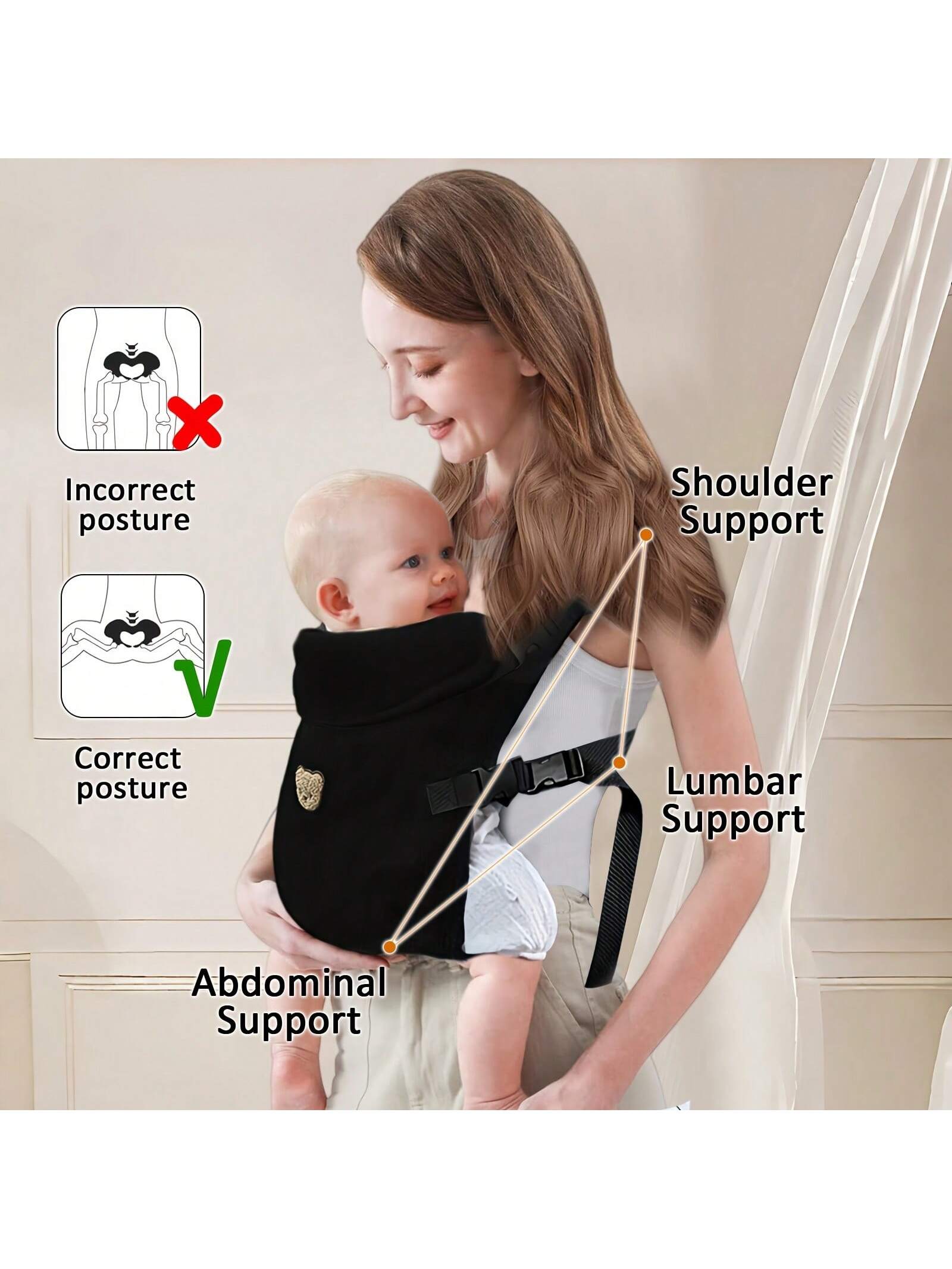Porte-bébé multifonctionnel d' - Ergonomic Baby Carrier avis et prix