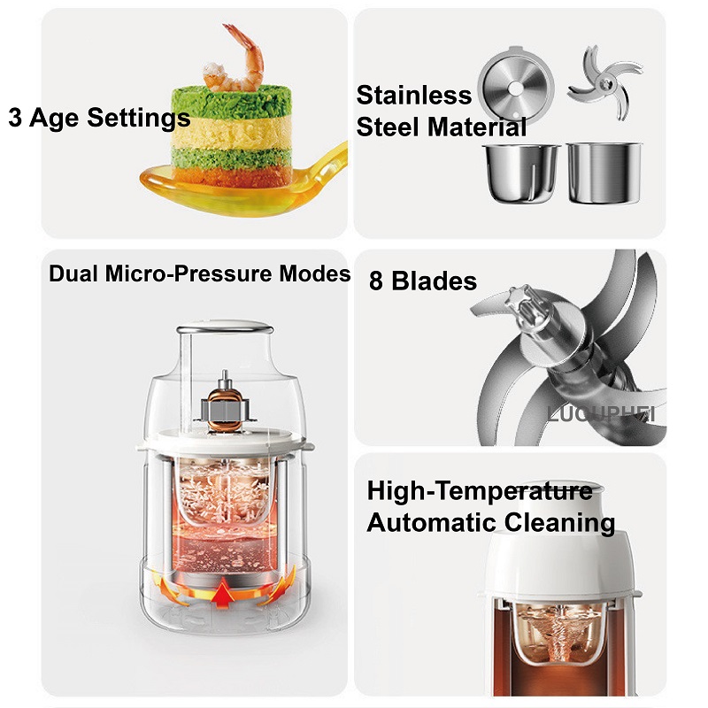 Robot culinaire pour bébé 220V - Baby Food Maker Blender avis et prix