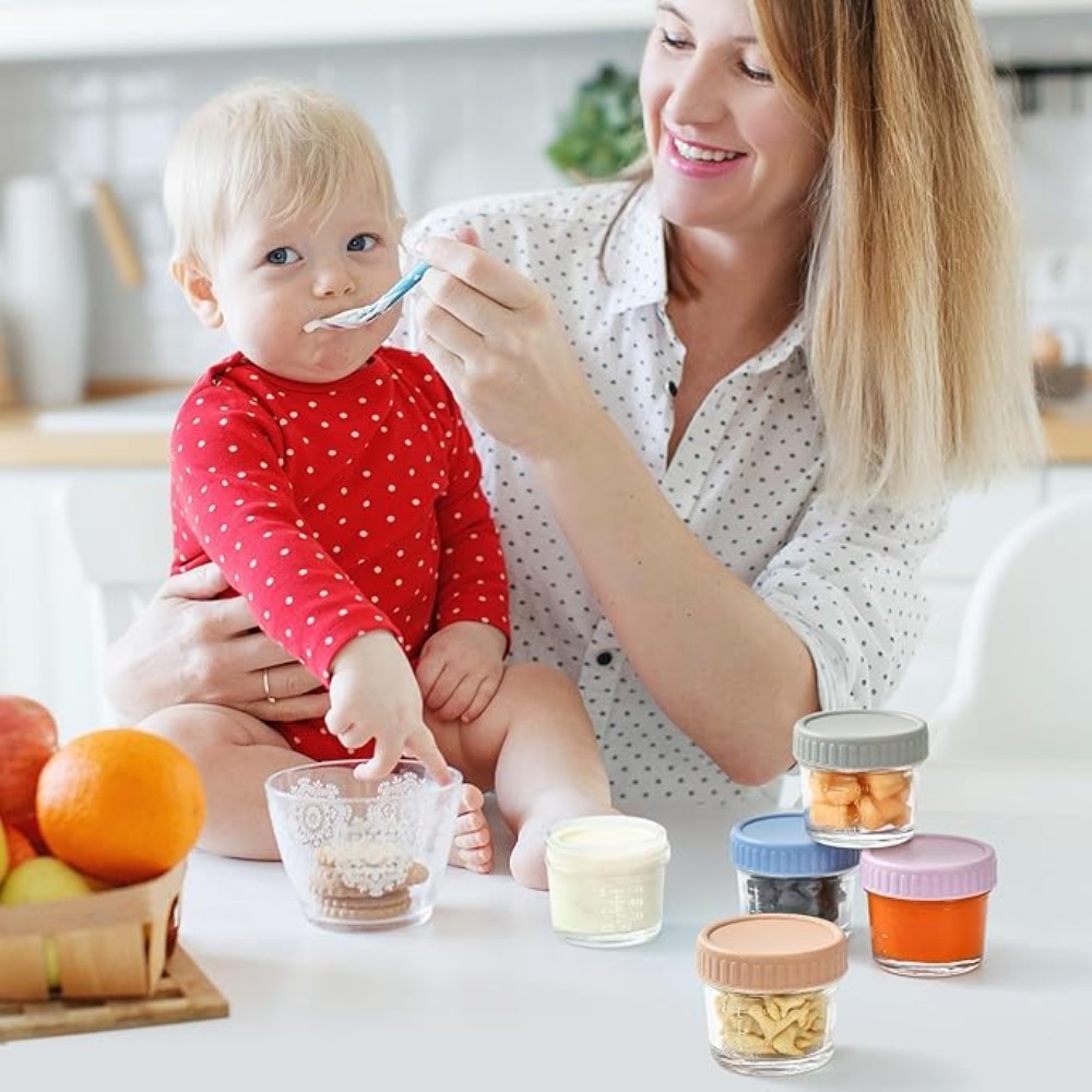 Pot Mason en verre pour alimen - Baby Food Storage Jar avis et prix