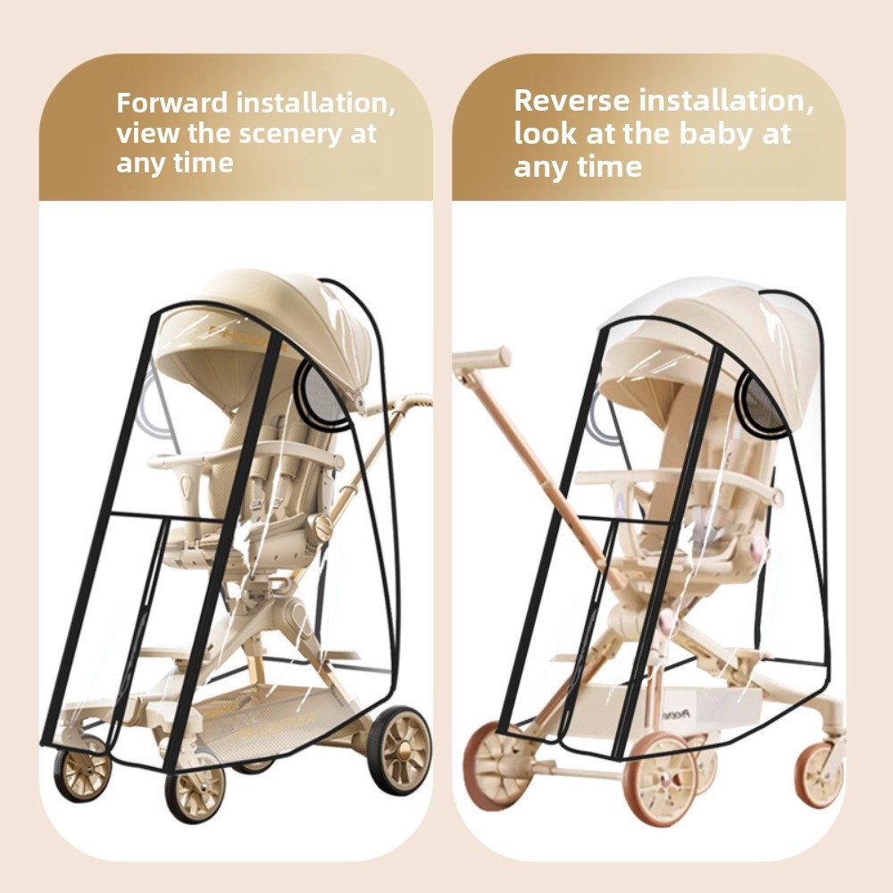 Housse imperméable transparent - Stroller Rain Cover avis et prix