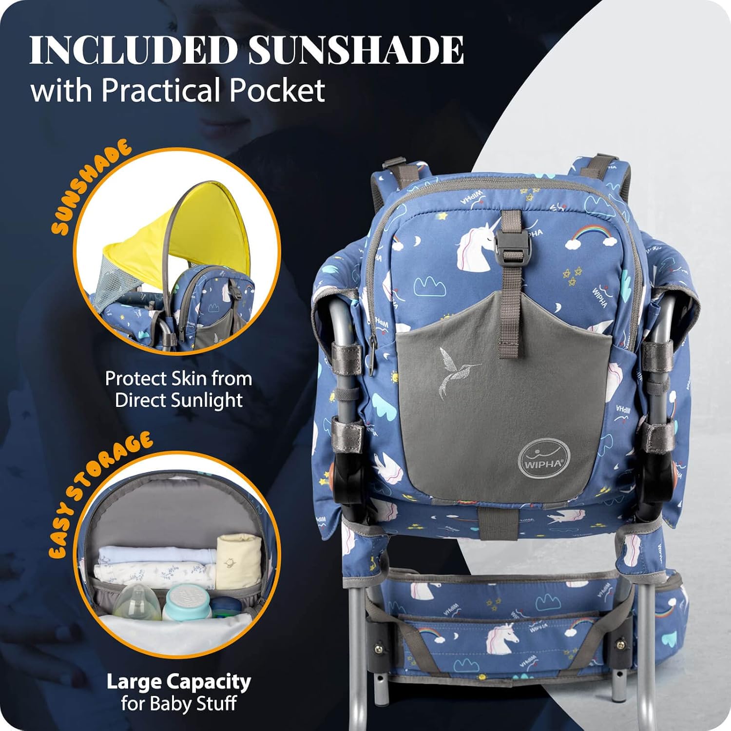 Porte-bébé ultraléger, sac à d - Ergonomic Baby Carrier avis et prix