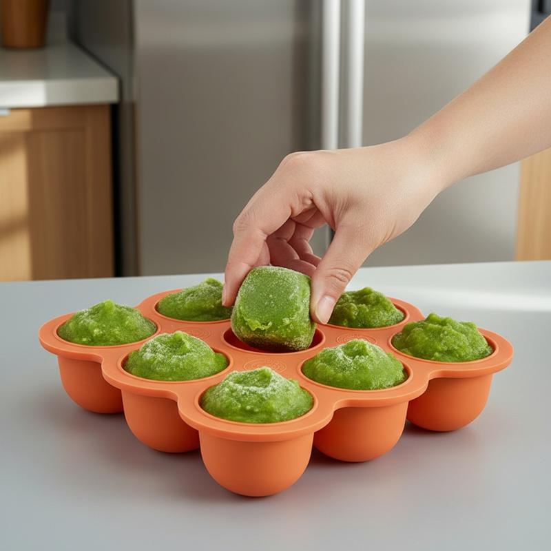 Conteneur en silicone pour ali - Baby Food Storage Jar avis et prix