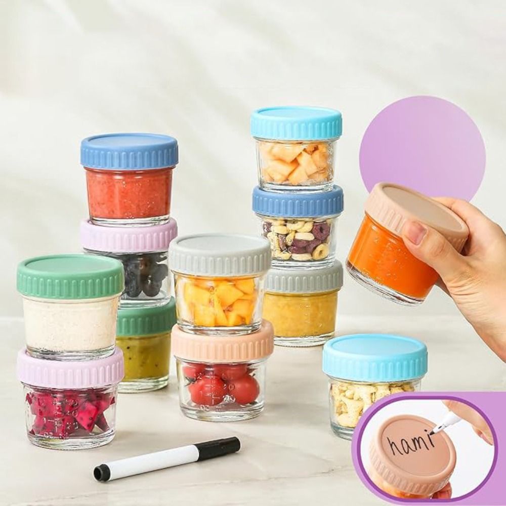 Pot Mason en verre pour alimen - Baby Food Storage Jar avis et prix