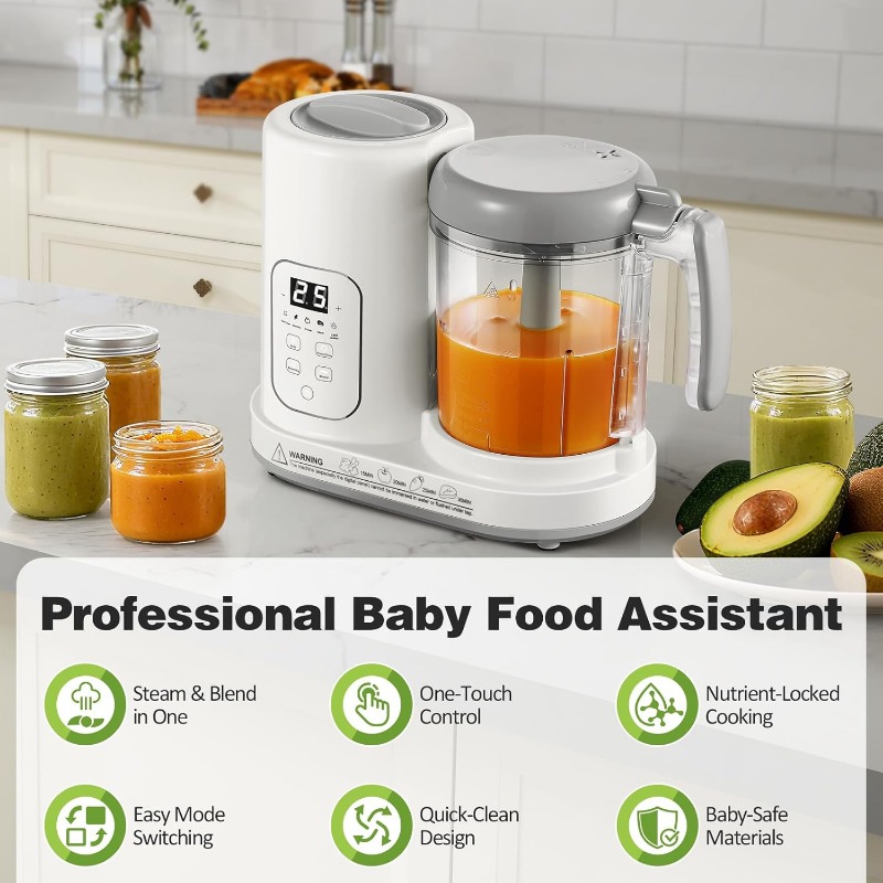 Robot Cuiseur Mixeur 4-en-1 po - Baby Food Maker Blender avis et prix
