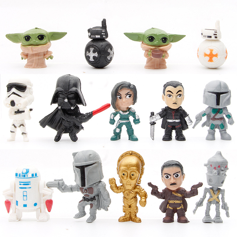 14-16 pièces/ensemble dark vad - Baby Yoda Products avis et prix