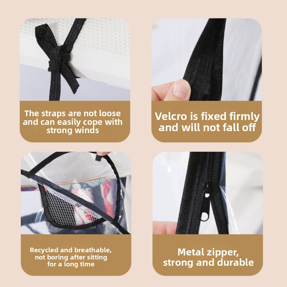 Housse de pluie transparente p - Stroller Rain Cover avis et prix