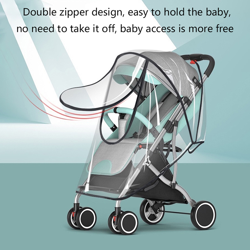 Housse de pluie pour poussette - Stroller Rain Cover avis et prix